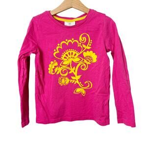 Hanna Andersson Pink Floral Shirt